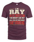 RAY-KTL06-H009 I’m [NAME] – Think I Care? Personalized Funny T-Shirt