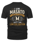 MASATO KT88-V9 - Personalized “I Am NAME I May Not Be Perfect, But I Am Limited Edition”
