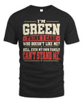 GREEN-KTL06-H009 I’m [NAME] – Think I Care? Personalized Funny T-Shirt