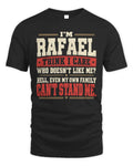 RAFAEL-KTL06-H009 I’m [NAME] – Think I Care? Personalized Funny T-Shirt