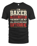 BAKER-KTL06-H009 I’m [NAME] – Think I Care? Personalized Funny T-Shirt