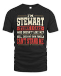 STEWART-KTL06-H009 I’m [NAME] – Think I Care? Personalized Funny T-Shirt