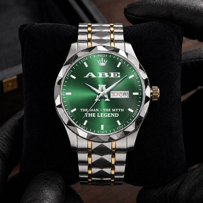 ABE KPR99-101 Luxury Alloy-Men Watch, Personalized Premium Gift for Anniversary