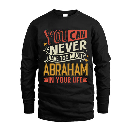 ABRAHAM TT2-TK79 Personalized Funny Quote Apparel
