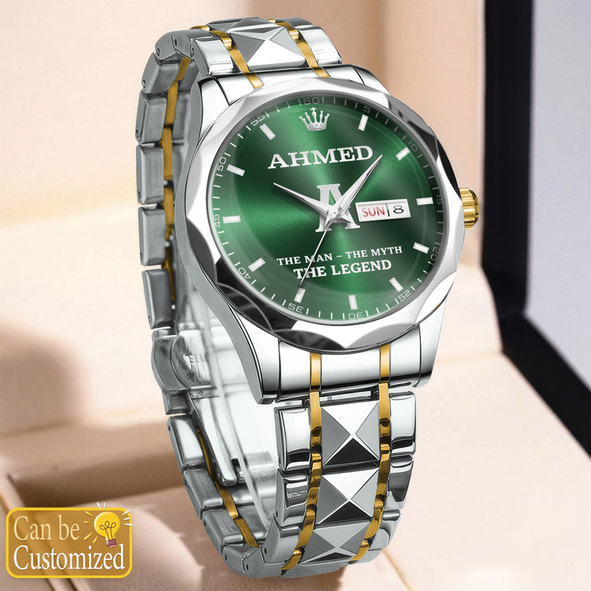 AHMED KPR99-101 Luxury Alloy-Men Watch, Personalized Premium Gift for Anniversary