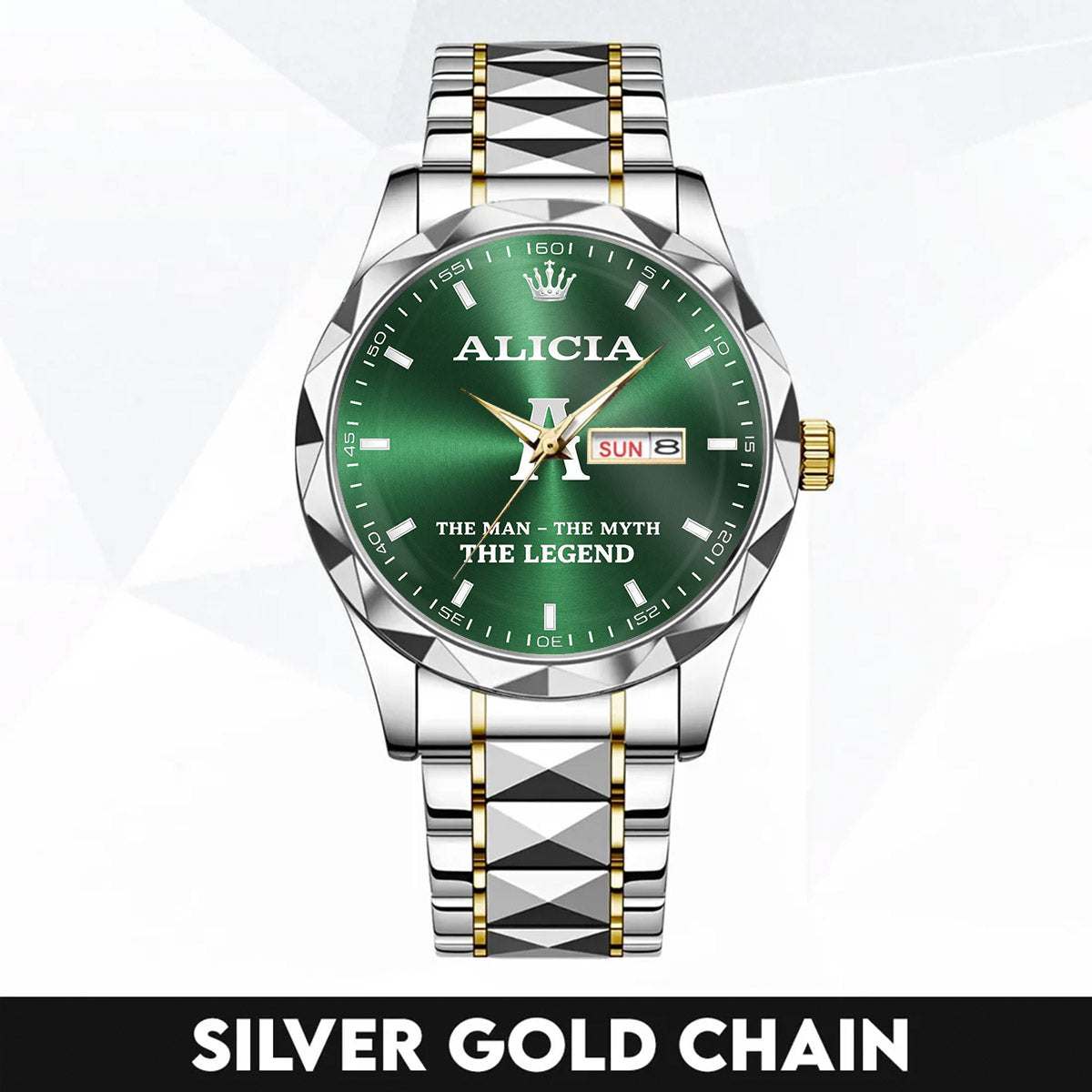 ALICIA KPR99-101 Luxury Alloy-Men Watch, Personalized Premium Gift for Anniversary