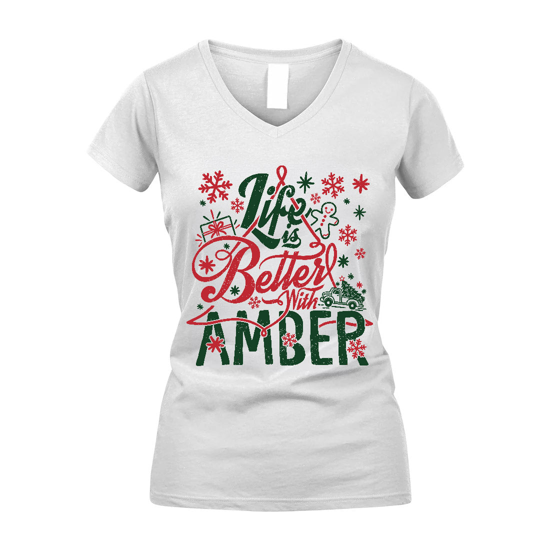 AMBER MRC-TT36 Personalized Funny Quote Apparel