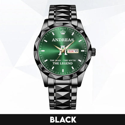 ANDREAS KPR99-101 Luxury Alloy-Men Watch, Personalized Premium Gift for Anniversary