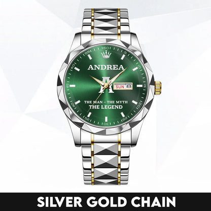 ANDREA KPR99-101 Luxury Alloy-Men Watch, Personalized Premium Gift for Anniversary