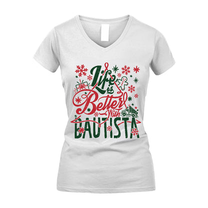 BAUTISTA MRC-TT36 Personalized Funny Quote Apparel