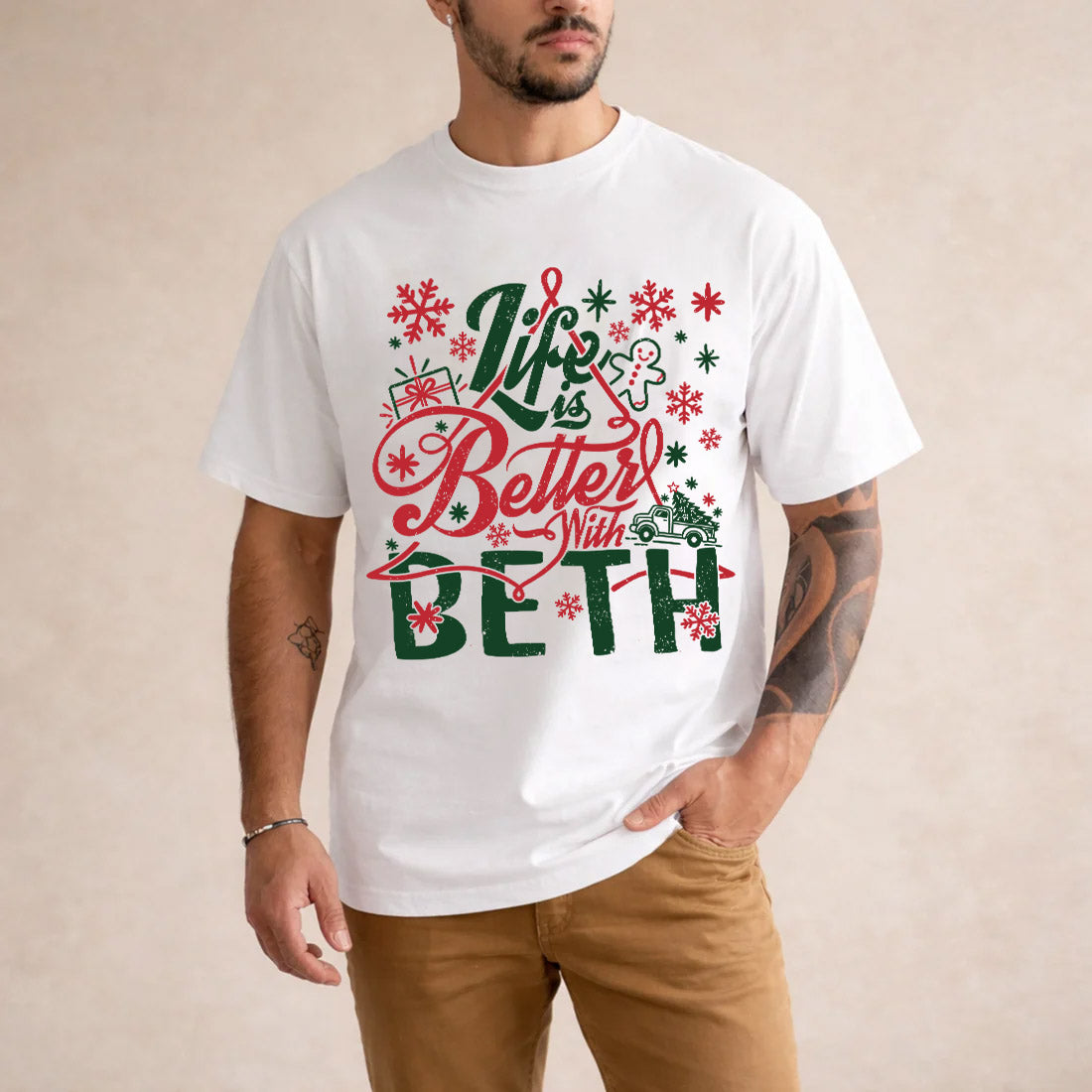 BETH MRC-TT36 Personalized Funny Quote Apparel