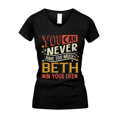 BETH TT2-TK79 Personalized Funny Quote Apparel