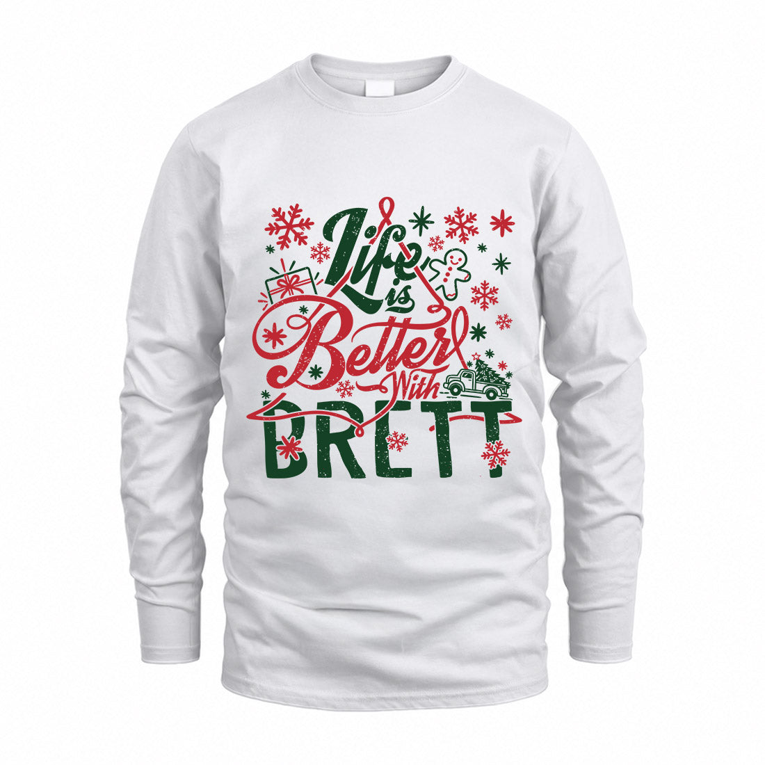 BRETT MRC-TT36 Personalized Funny Quote Apparel