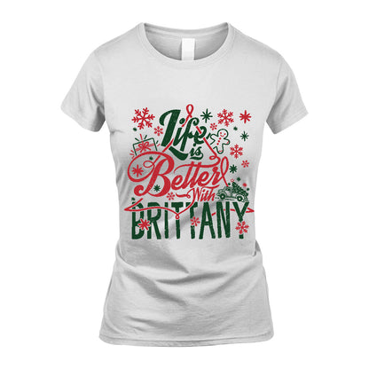 BRITTANY MRC-TT36 Personalized Funny Quote Apparel