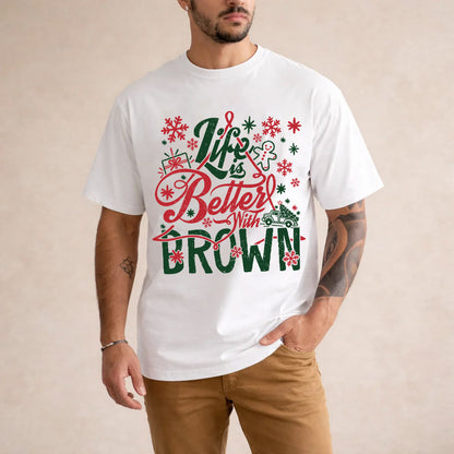 BROWN MRC-TT36 Personalized Funny Quote Apparel