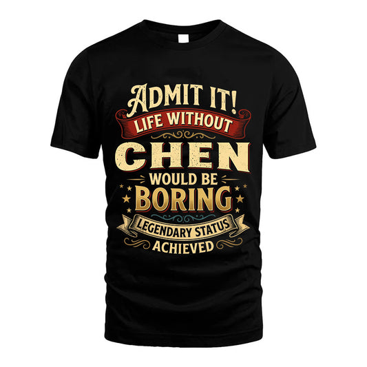 CHEN TT3-TK79 Personalized Funny Quote Apparel