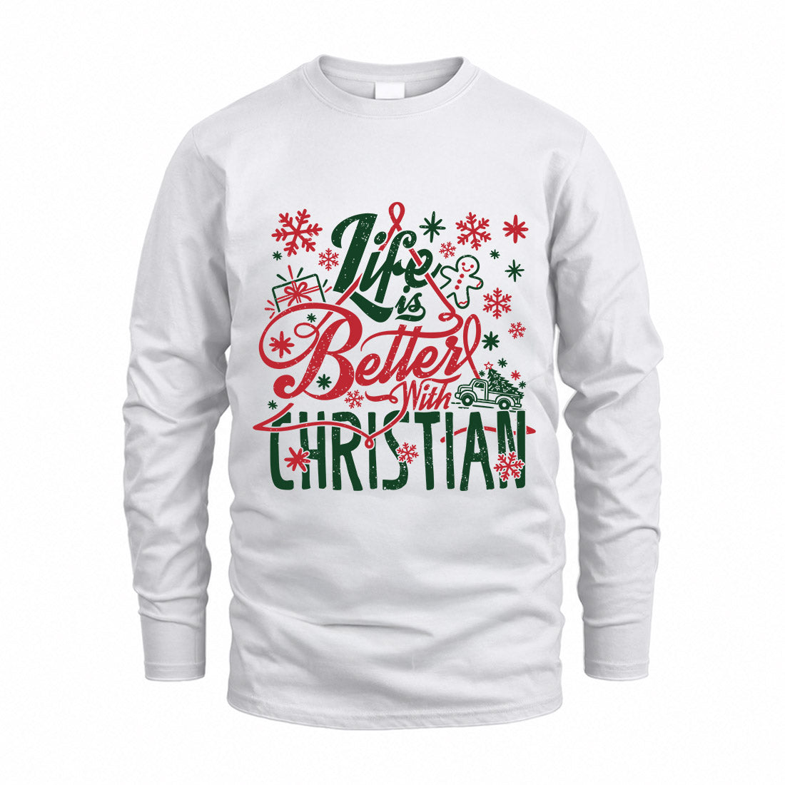 CHRISTIAN MRC-TT36 Personalized Funny Quote Apparel