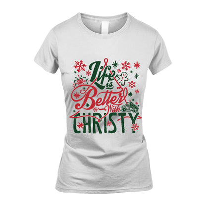 CHRISTY MRC-TT36 Personalized Funny Quote Apparel