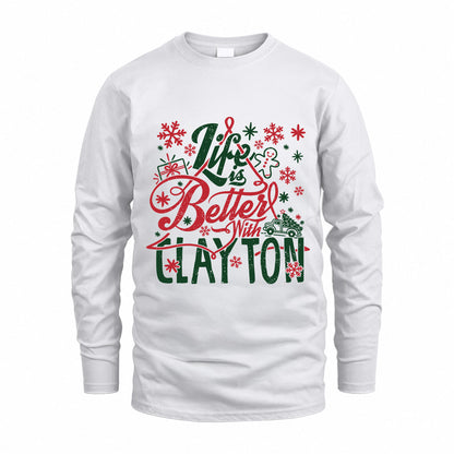 CLAYTON MRC-TT36 Personalized Funny Quote Apparel