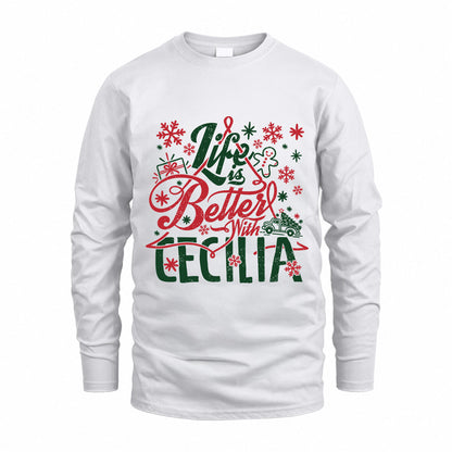 CECILIA MRC-TT36 Personalized Funny Quote Apparel