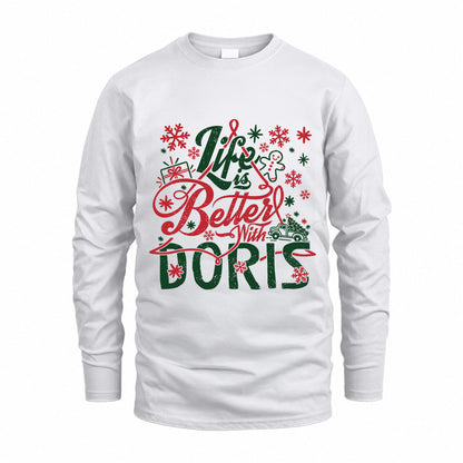 DORIS MRC-TT36 Personalized Funny Quote Apparel