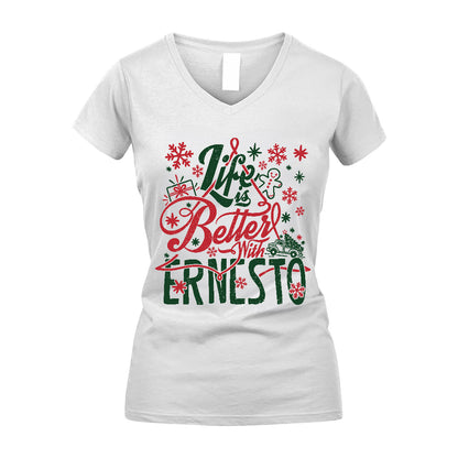 ERNESTO MRC-TT36 Personalized Funny Quote Apparel