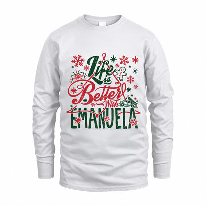 EMANUELA MRC-TT36 Personalized Funny Quote Apparel
