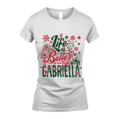 GABRIELLA MRC-TT36 Personalized Funny Quote Apparel