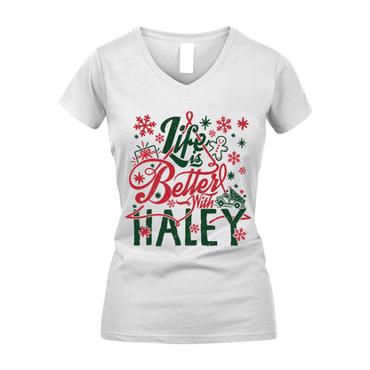 HALEY MRC-TT36 Personalized Funny Quote Apparel