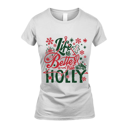HOLLY MRC-TT36 Personalized Funny Quote Apparel