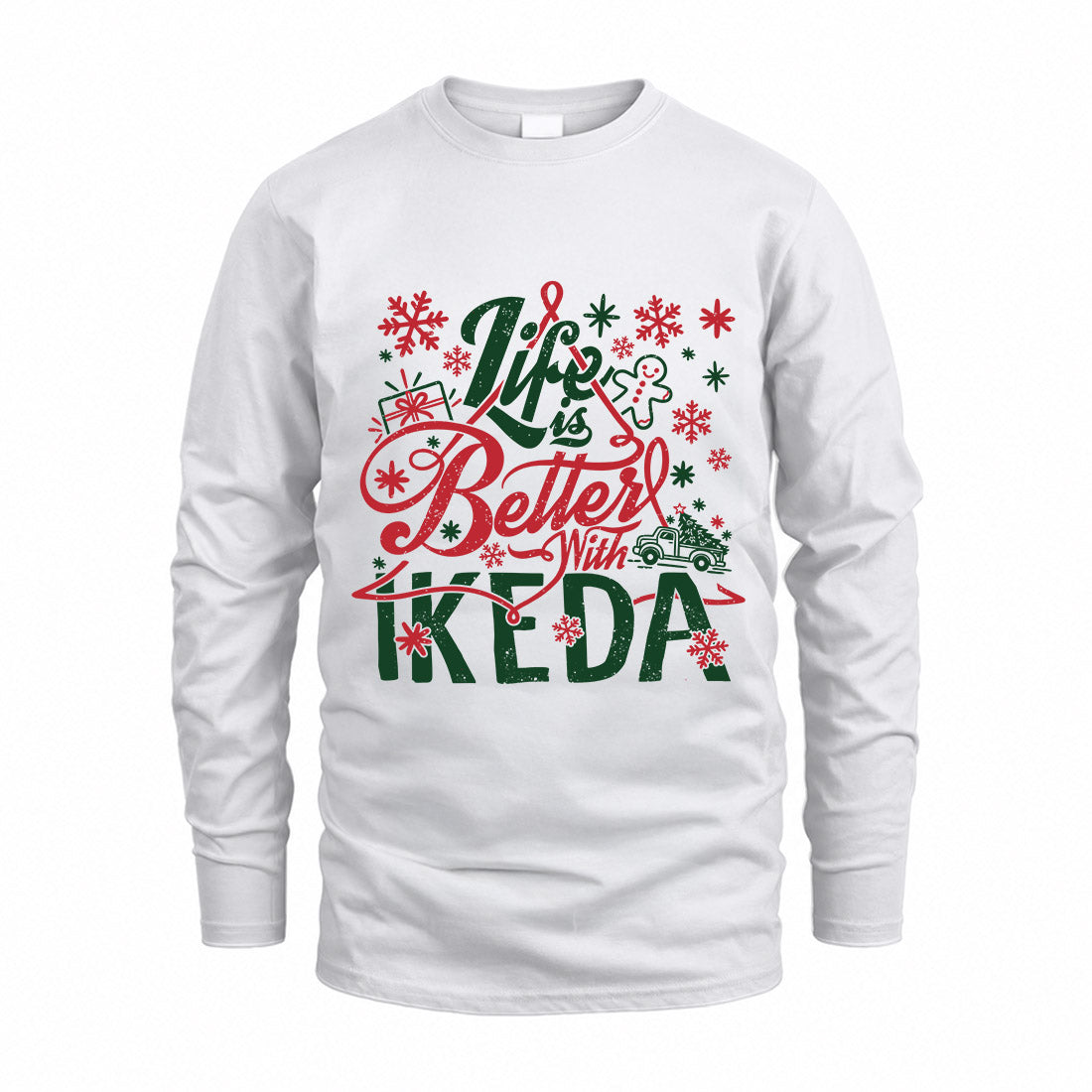 IKEDA MRC-TT36 Personalized Funny Quote Apparel