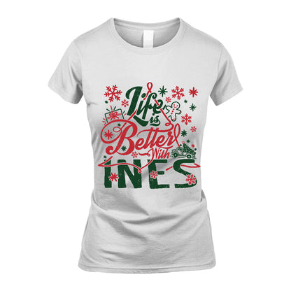 INES MRC-TT36 Personalized Funny Quote Apparel