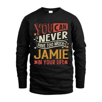 JAMIE TT2-TK79 Personalized Funny Quote Apparel