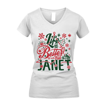 JANET MRC-TT36 Personalized Funny Quote Apparel