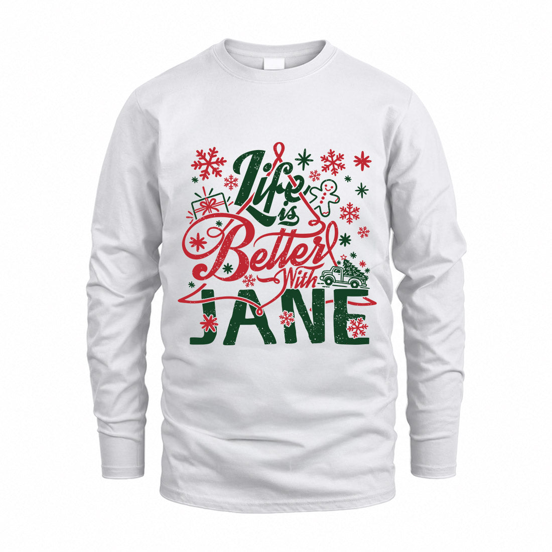 JANE MRC-TT36 Personalized Funny Quote Apparel