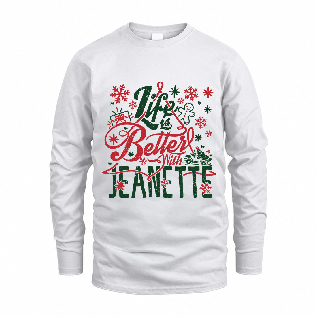 JEANETTE MRC-TT36 Personalized Funny Quote Apparel