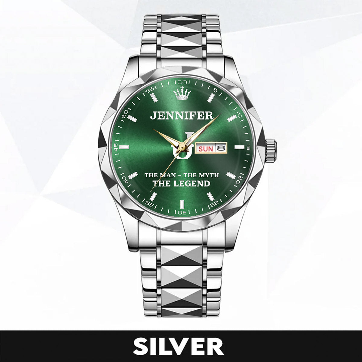 JENNIFER KPR99-101 Luxury Alloy-Men Watch, Personalized Premium Gift for Anniversary
