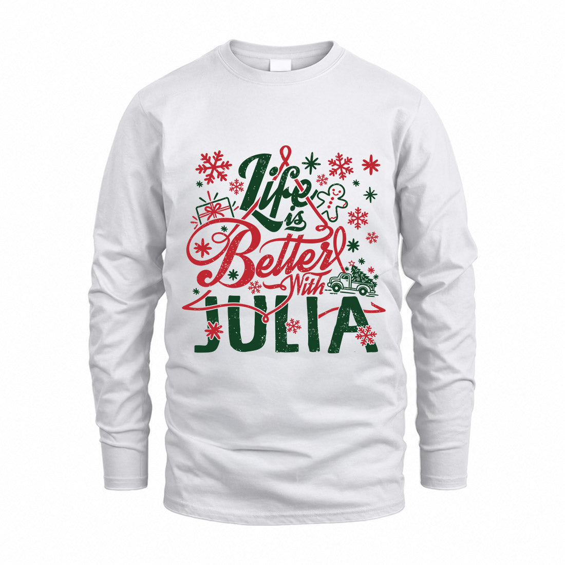 JULIA MRC-TT36 Personalized Funny Quote Apparel