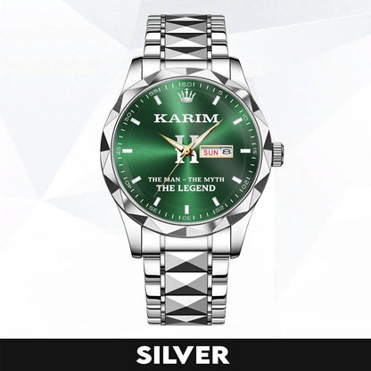KARIM KPR99-101 Luxury Alloy-Men Watch, Personalized Premium Gift for Anniversary