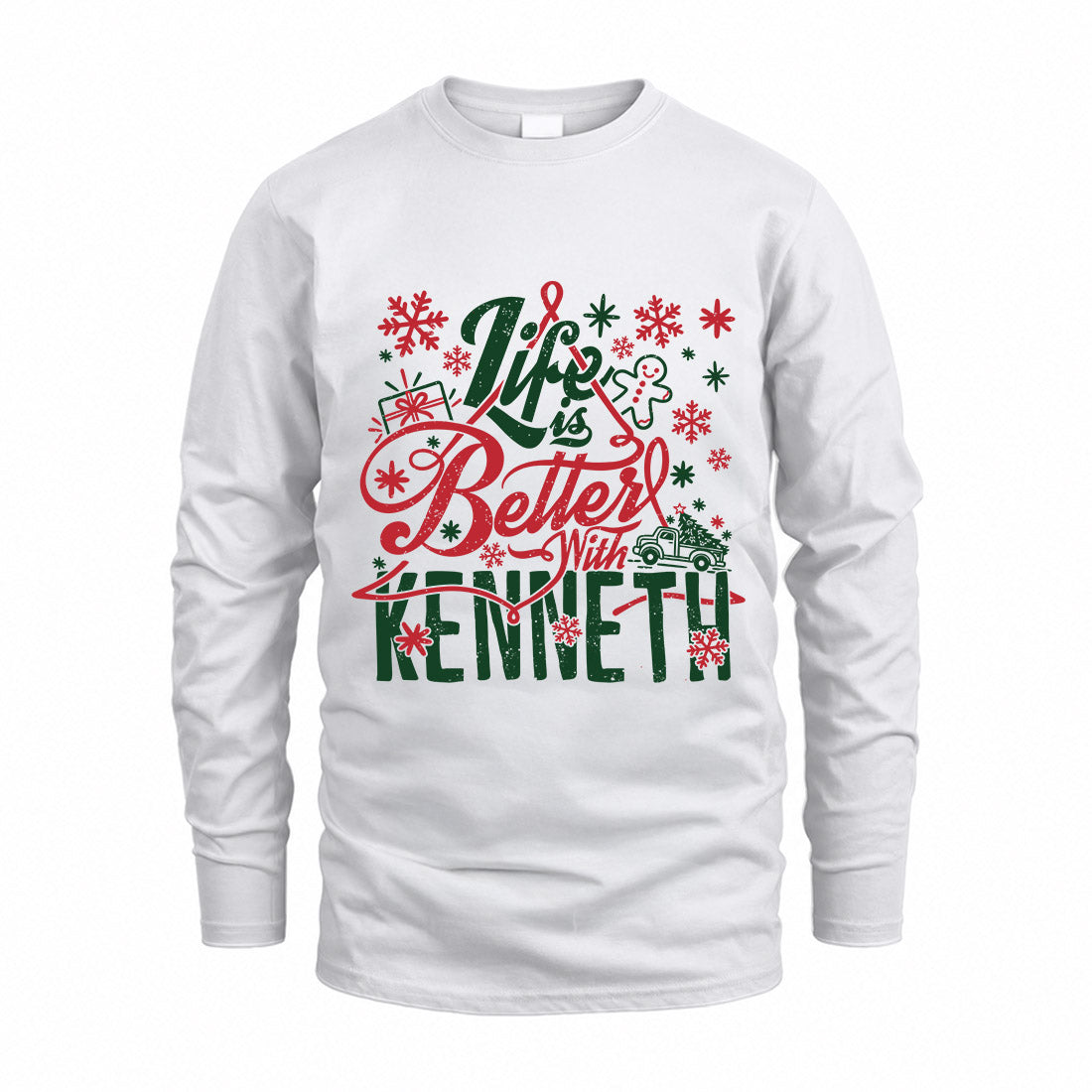 KENNETH MRC-TT36 Personalized Funny Quote Apparel