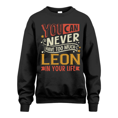 LEON TT2-TK79 Personalized Funny Quote Apparel