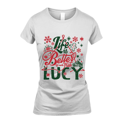 LUCY MRC-TT36 Personalized Funny Quote Apparel