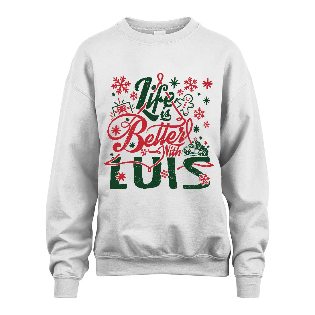 LUIS MRC-TT36 Personalized Funny Quote Apparel