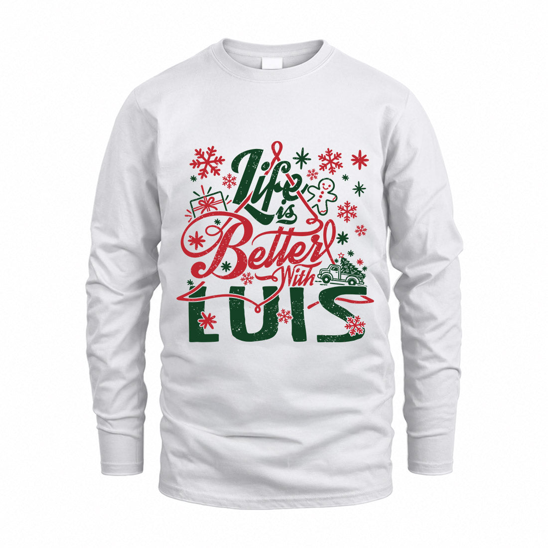 LUIS MRC-TT36 Personalized Funny Quote Apparel