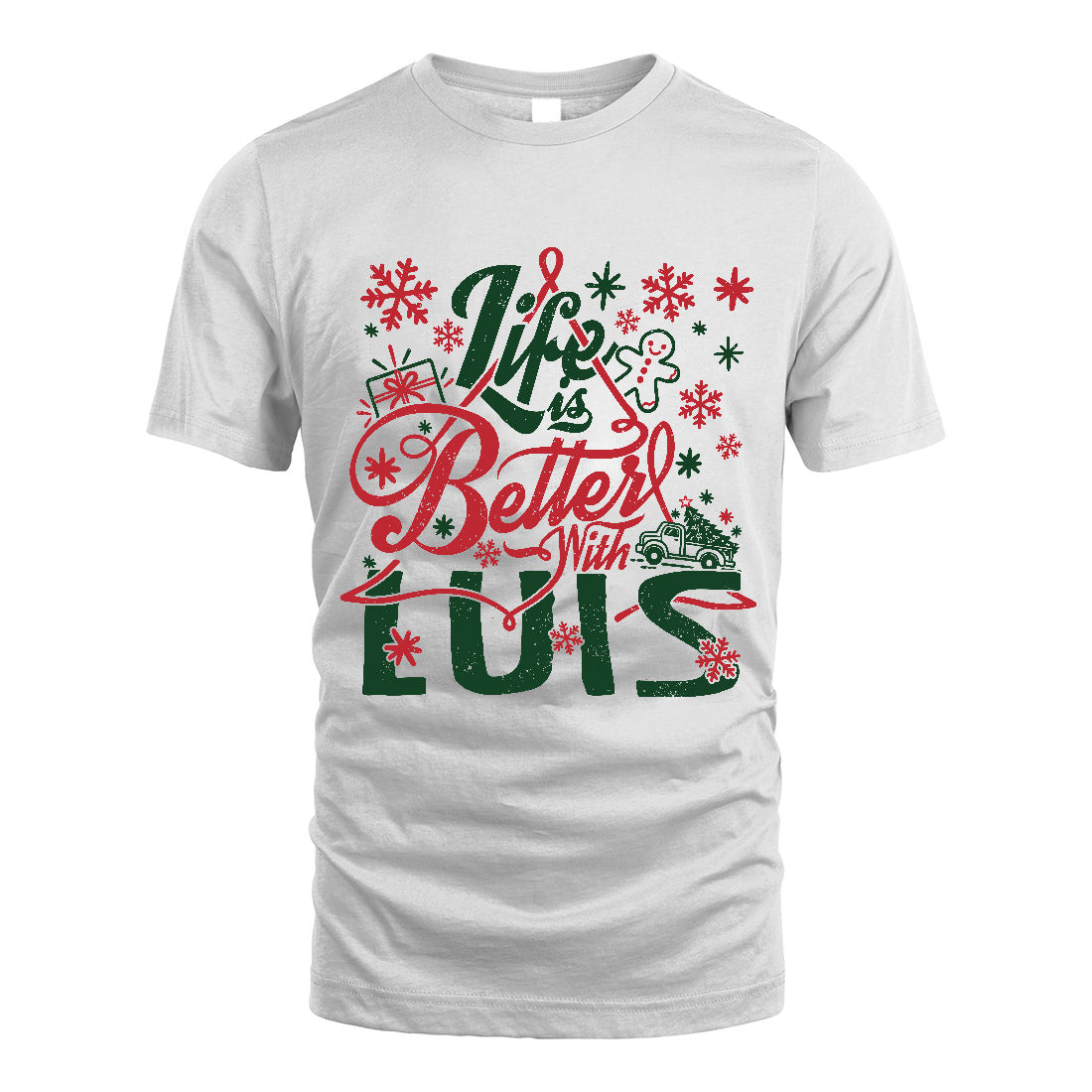 LUIS MRC-TT36 Personalized Funny Quote Apparel