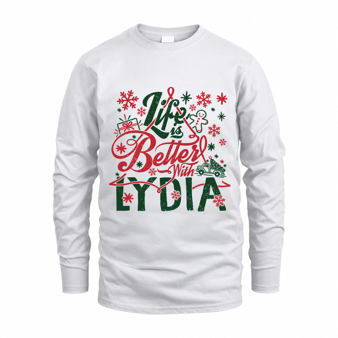 LYDIA MRC-TT36 Personalized Funny Quote Apparel