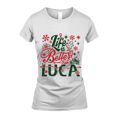 LUCA MRC-TT36 Personalized Funny Quote Apparel