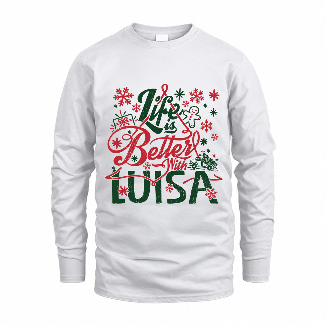 LUISA MRC-TT36 Personalized Funny Quote Apparel
