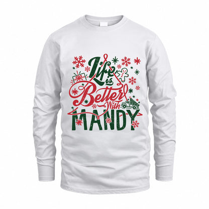 MANDY MRC-TT36 Personalized Funny Quote Apparel