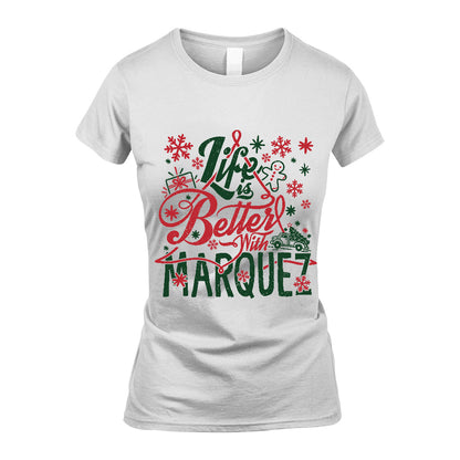 MARQUEZ MRC-TT36 Personalized Funny Quote Apparel